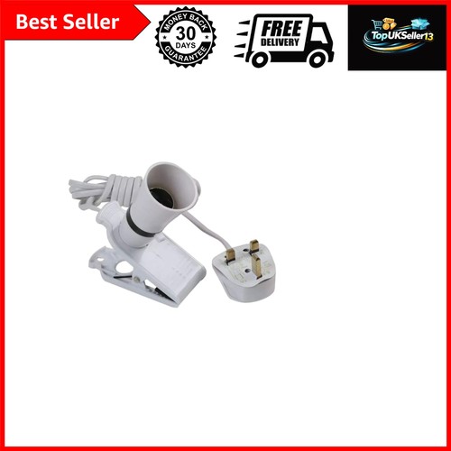 Clip lamp holder - clip-on,