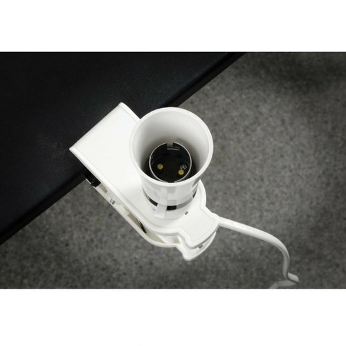 Flexible clip light lamp - clip, on