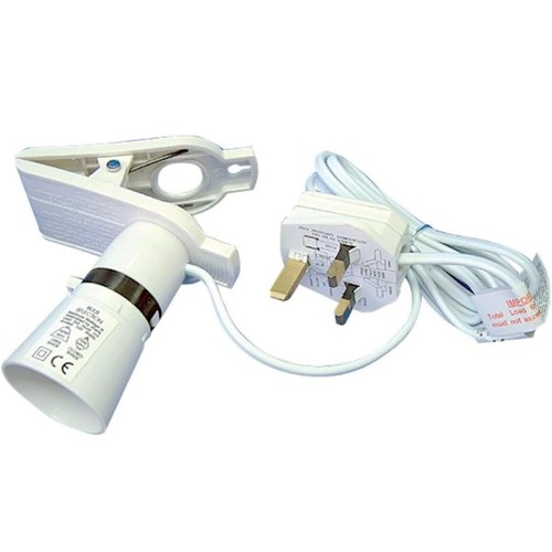 Luxe diva clip light bulb - luxe, on