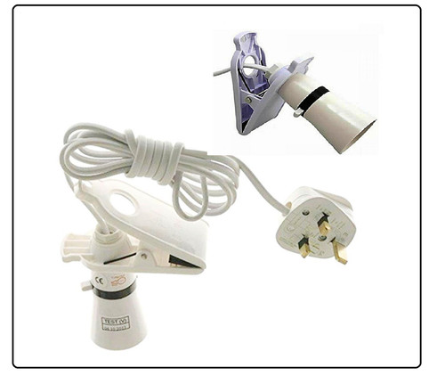 Clip light switched lamp - clip,