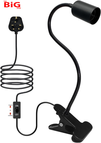 Clip e27 bulb holder - e27, with