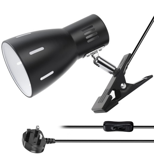 Clip desk lamp with e27 - desk,