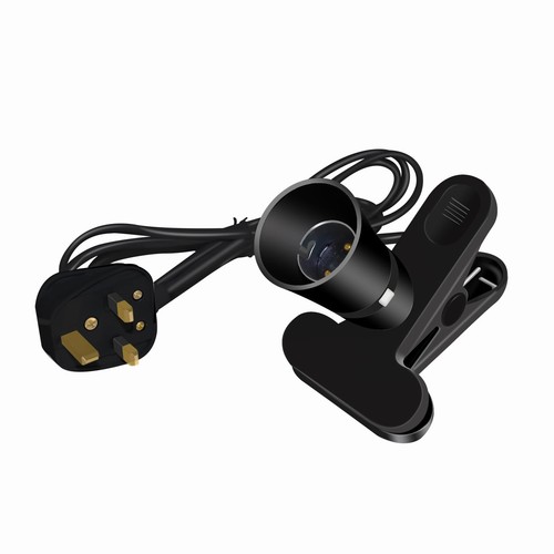 Caldarax clip desk lamp - desk, holder