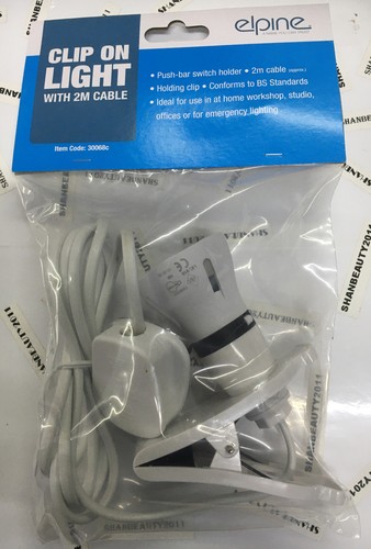 Clip light spot holder - 2m, on