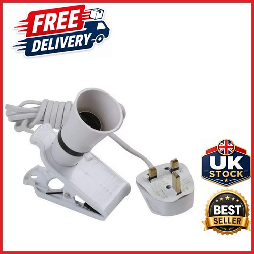 Lamp holder clip - lamp, clip-on