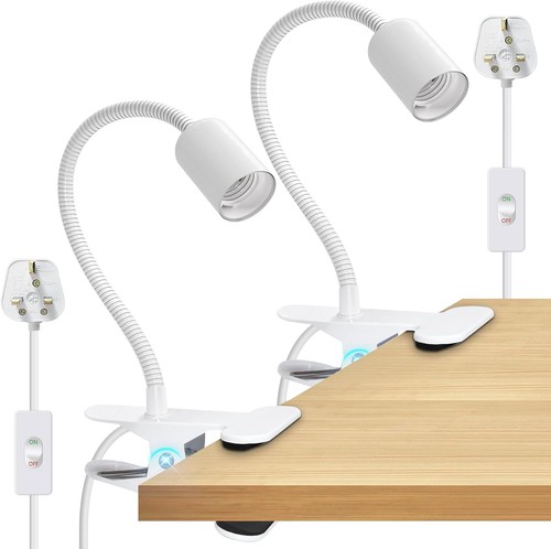 Clip e27 bulb holder - bulb, 2pcs